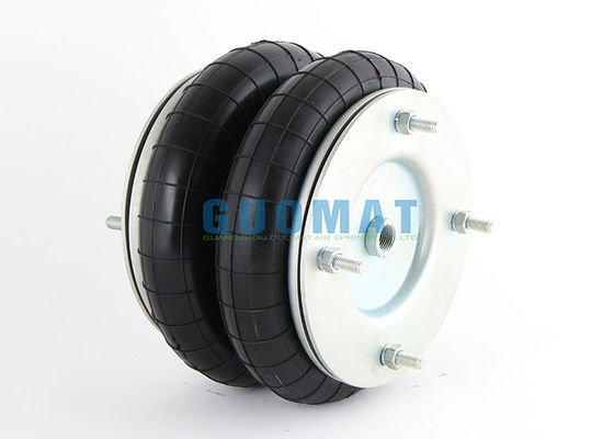 二重複雑なゴム製空気ばねFD210-22 DSの空気うなり声の操縦士10" X2 Norgren M/31102