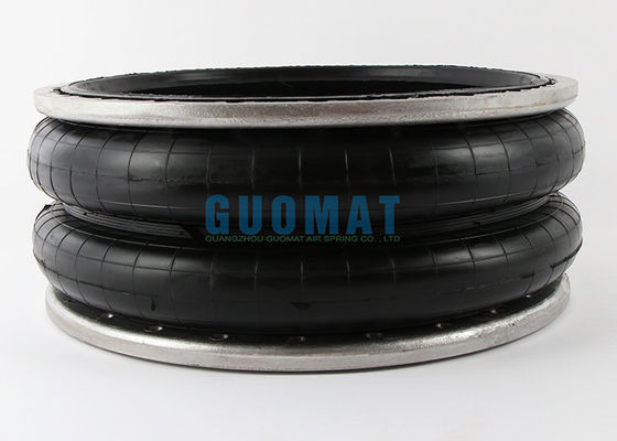 LHF500/220-2産業空気ばねのフランジ リング220mm高さのゴム製空気ふいご