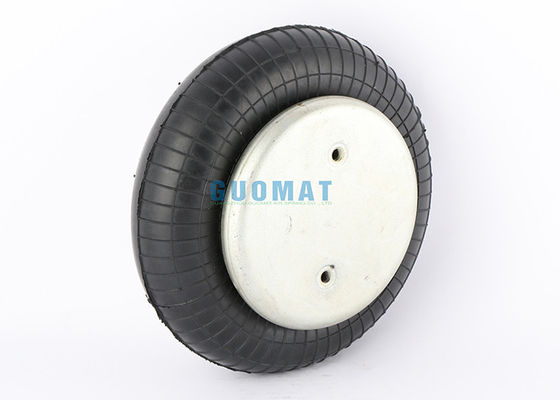 FS120-9 CI G1/4の大陸単一の振動ひだのビードの版が付いている産業空気ばね