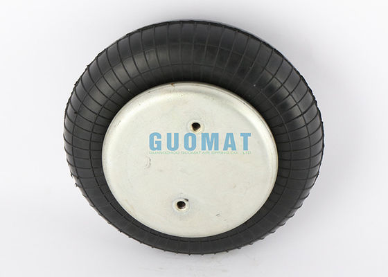 FS120-9 CI G1/4の大陸単一の振動ひだのビードの版が付いている産業空気ばね