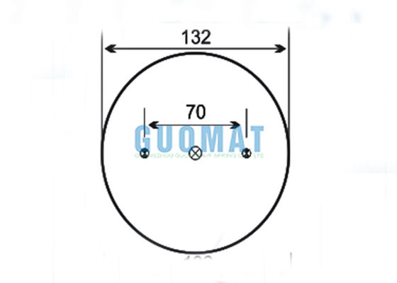 ファイアストーン 産業用 吹風スプリング W01-358-3400 2B7-540 グッドイヤー エアリフトゴムバッグ