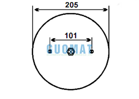 1R11-111 空気懸垂 空気スプリング グッドイヤー W01-M58-6297 メルセデス・ベンツ トラック 軸ショック吸収器
