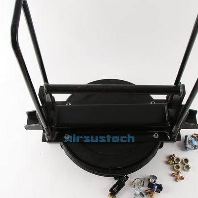 GUOMAT 巻き込みゴム式 空気スプリング 半トレーラー用支架付き