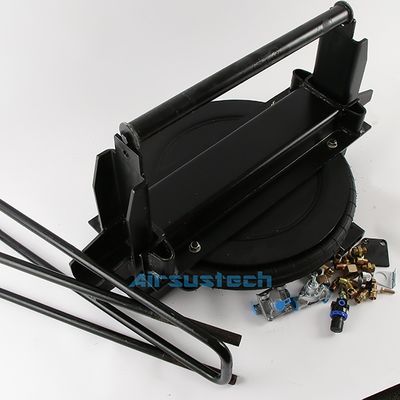 GUOMAT 巻き込みゴム式 空気スプリング 半トレーラー用支架付き