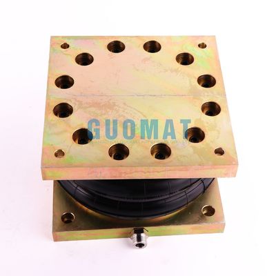 Lhf200212-2 衝撃を軽減するための底と上部のカバープレートを持つ産業用エアスプリング