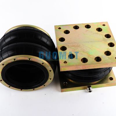 Lhf200212-2 衝撃を軽減するための底と上部のカバープレートを持つ産業用エアスプリング