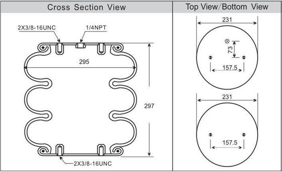 グッドイヤー産業用 3B12-301 1/4NPT 空気入口 W01-358-8010
