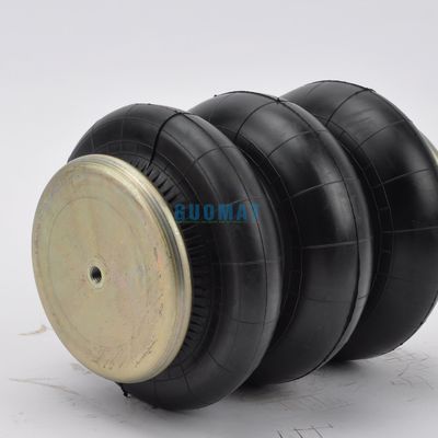 トリプル巻き込みエアバッグ 懸垂 春 吹き込みガス 1/2NPT 自動車部品トレーラーのための空気入口