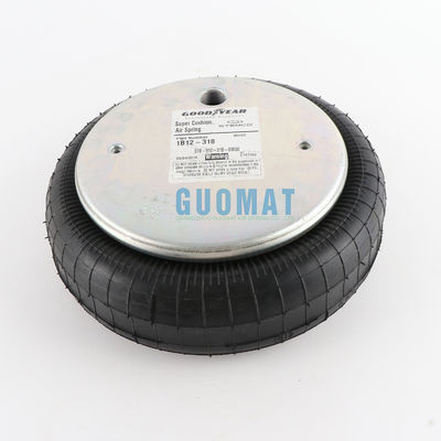 エアショックサスペンション グッドイヤー 1B12-318 M8 ボルト シングルカローリング エアスプリング