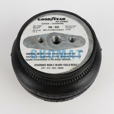 グッドイヤー 1B6-833 単層ゴム式エアサスペンション 579912833 産業用エアスプリング