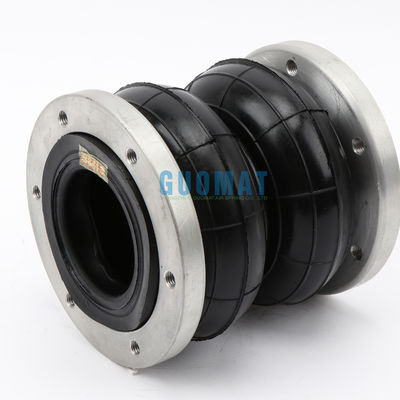 グオマット 工業用エアスプリング 2H160166 フレンズ付きのダブルカロープゴムベロー