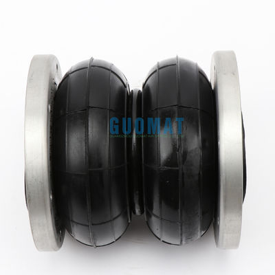 グオマット 工業用エアスプリング 2H160166 フレンズ付きのダブルカロープゴムベロー