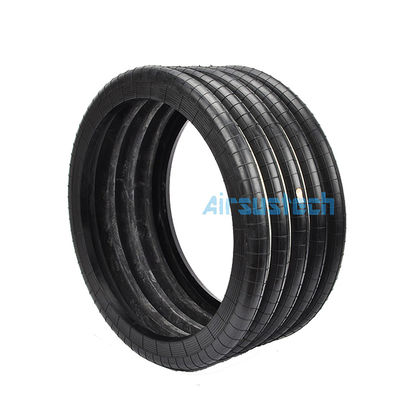 ヨコハマ S-600-5 ゴム式エアスプリング 276mm デザイン高さ 腰環付きエアベロー