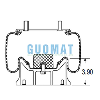 W01-358-8723 ファイアストーン 1T17B-5 トラック用アクティブエアサスペンションスプリング