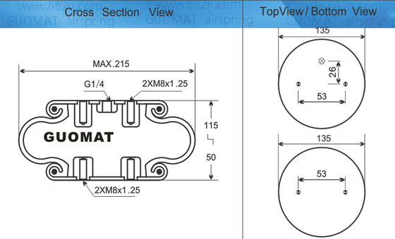 フェニックスSP1B07/SP 1b 07のブーツの産業空気懸濁液1B5022のうなり声No.1B120-9