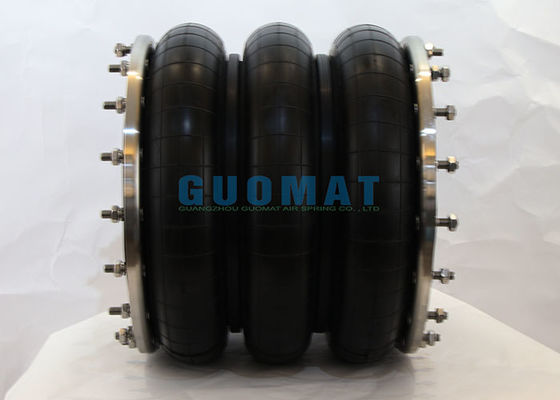 ステンレス鋼のフレンズ付きの3重巻き工業用エアバッグ LHF320/350-3 空気噴泉