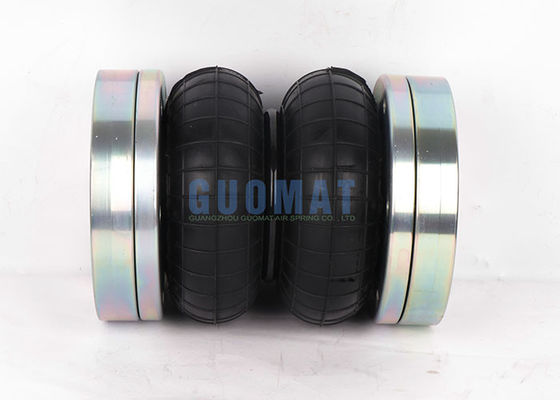 166mm 高さゴムエアスプリング M10 ローータリーシャフトアクチュエータのためのダブル巻き風船