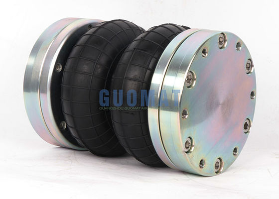 166mm 高さゴムエアスプリング M10 ローータリーシャフトアクチュエータのためのダブル巻き風船