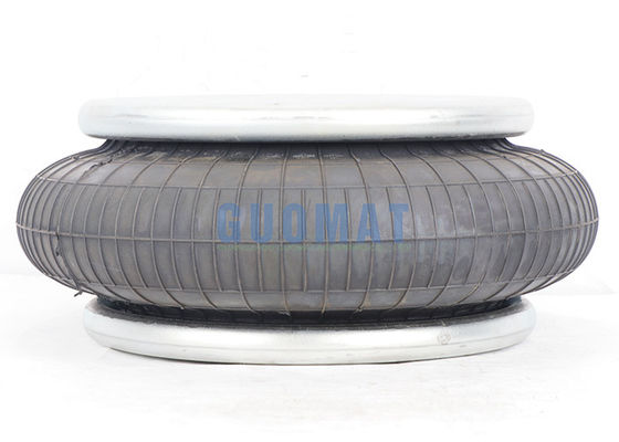 巻き込み型エアスプリング 1/4NPTFプレート 工業用ゴムベロー 55mm-160mm