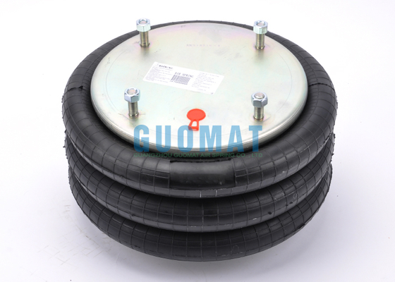 W013587800 Triple Convoluted Industrial Air Bags 3B14-360 Goodyear Rubber Air Spring