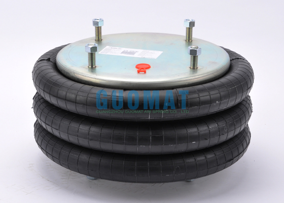 W013587800 Triple Convoluted Industrial Air Bags 3B14-360 Goodyear Rubber Air Spring
