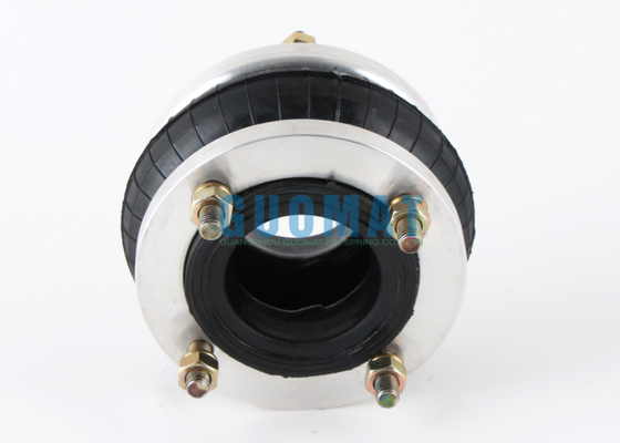 1H150076 シングルコンボリュート型エアスプリング 76mm ラバーエアバルーン フランジ付き