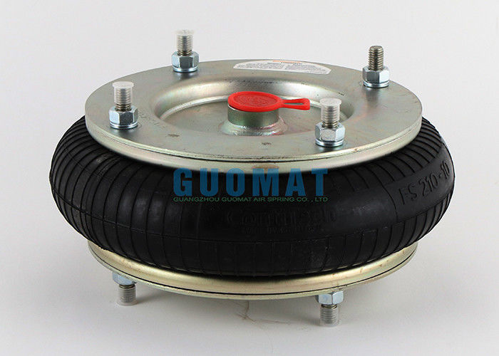 4.1KG ContiTechの産業空気ばねFS 210-10 DSの耐火石材W01-R58-4057のふいごはエアバッグのスタッドのボルト土台のスタイルを作る