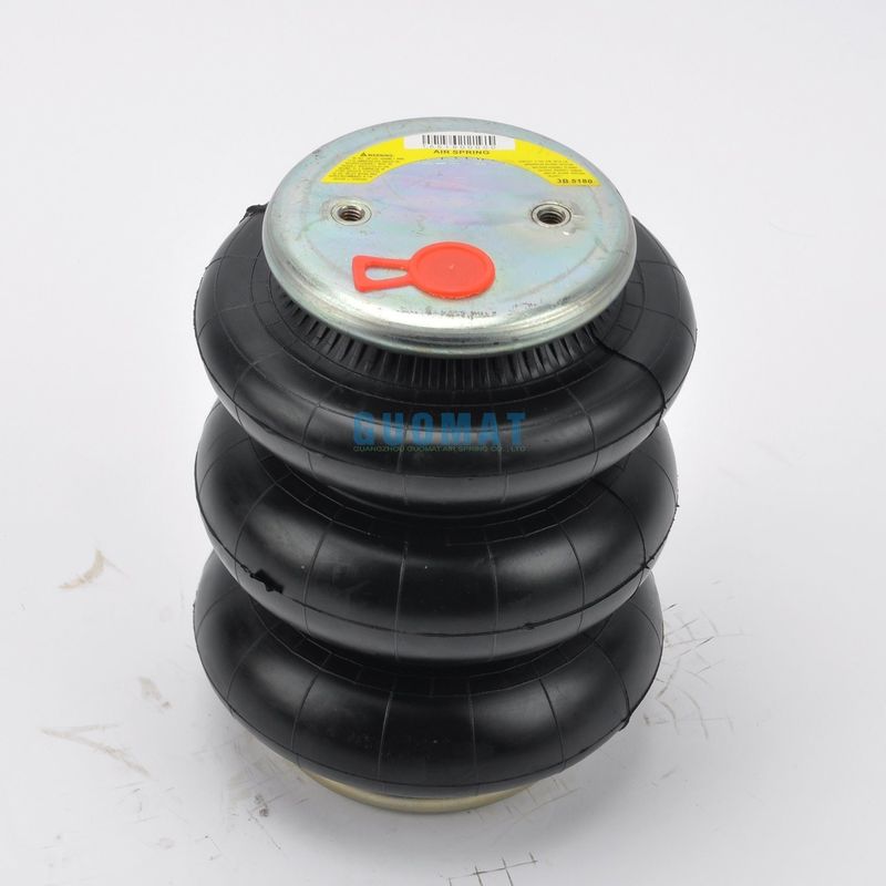 トリプル巻き込みエアバッグ 懸垂 春 吹き込みガス 1/2NPT 自動車部品トレーラーのための空気入口