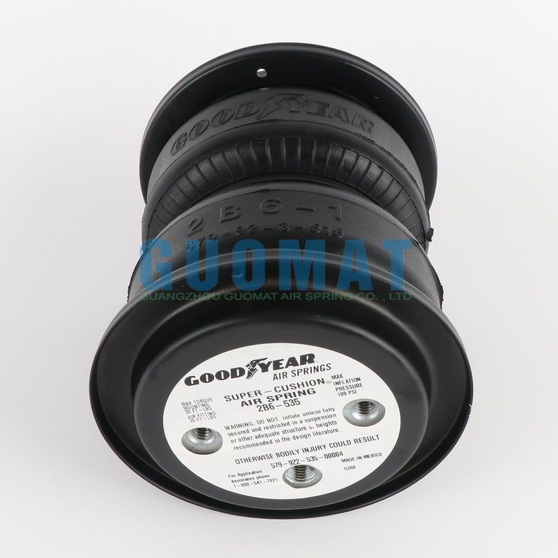 2B6-535 グッドイヤーゴム FD 110-15 766 コンティテール 双重巻き込みエアバッグ エアスプリング