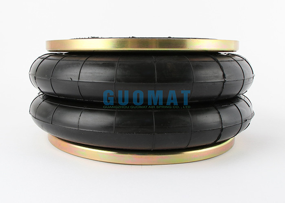 フランジ リングが付いている二重回旋状のゴム製空気ばね Guomat 12X2 の産業エア バッグ