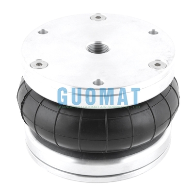 GUOMAT 1B4.5X1 エアリフトスプリング W01R584050 ファイアストーンプレート 産業用ゴム エアベロー