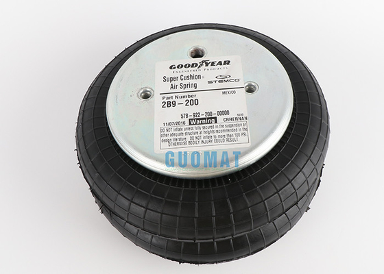 Goodyearの空気ばね2B9-200の元のゴム製空気ばねの二重ふいご578923202はW01-358-6910を示す