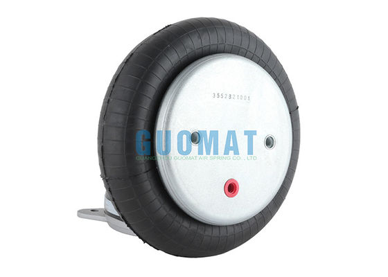 110mmの産業空気ばねFS200-10 CI大陸Contitechの回旋のタイプ空気アクチュエーター1/4NPTガスの穴