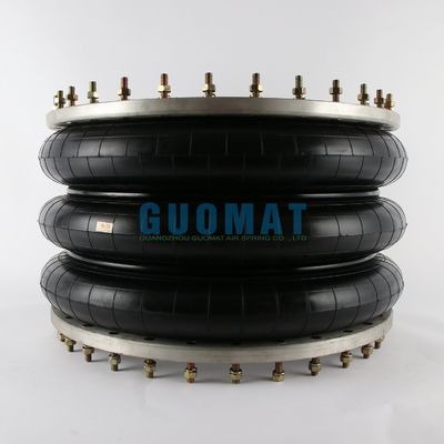 GUOMAT 3H630376 工業用三重巻き型エアスプリング フレンズリング