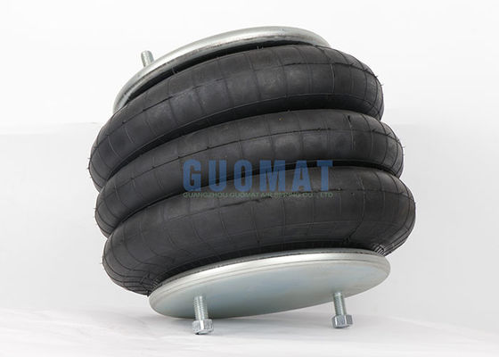 三重巻き巻き式空気スプリング M12X1.75 スタッド注射鋳造機 サポートと水平化