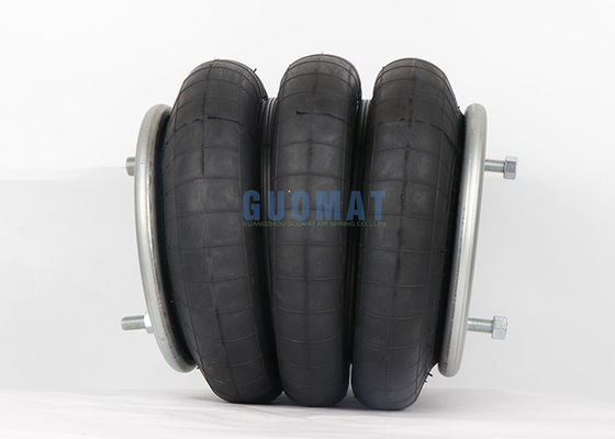 三重巻き巻き式空気スプリング M12X1.75 スタッド注射鋳造機 サポートと水平化