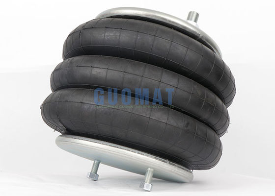 三重巻き巻き式空気スプリング M12X1.75 スタッド注射鋳造機 サポートと水平化