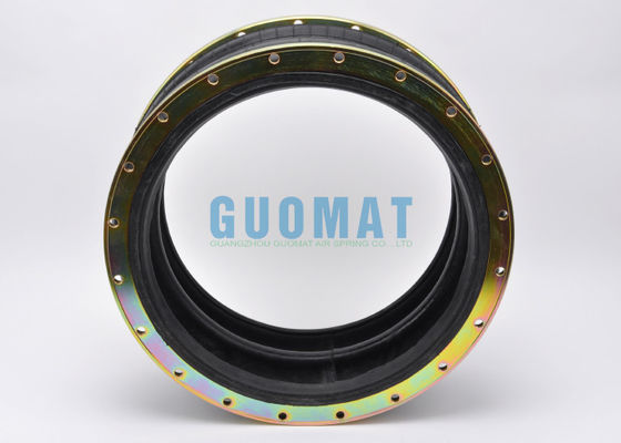 2H520217 ゴム式エアバッド M10 スクロールスレッド ブラインドリング付き 双重巻き込み式エアスプリング