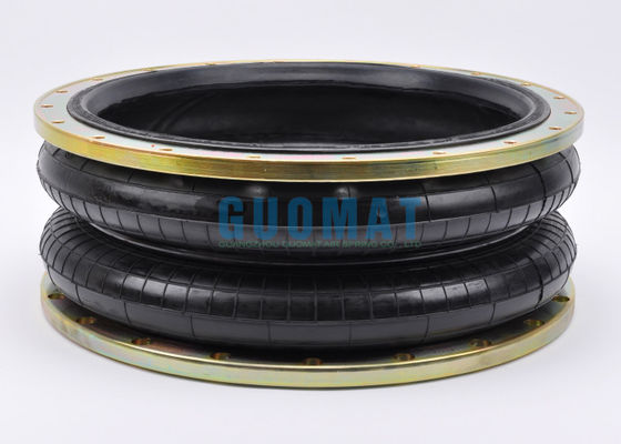 2H520217 ゴム式エアバッド M10 スクロールスレッド ブラインドリング付き 双重巻き込み式エアスプリング