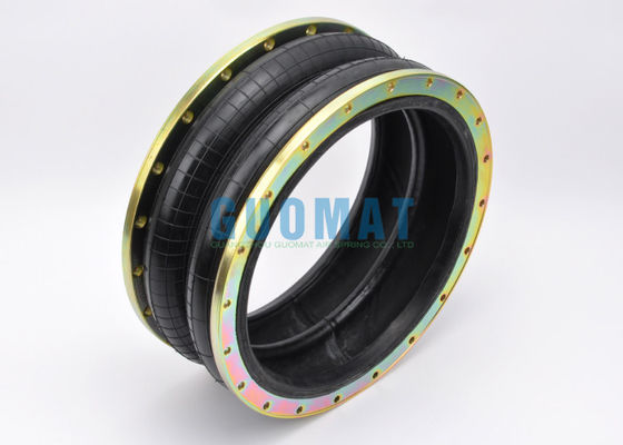 2H520217 ゴム式エアバッド M10 スクロールスレッド ブラインドリング付き 双重巻き込み式エアスプリング