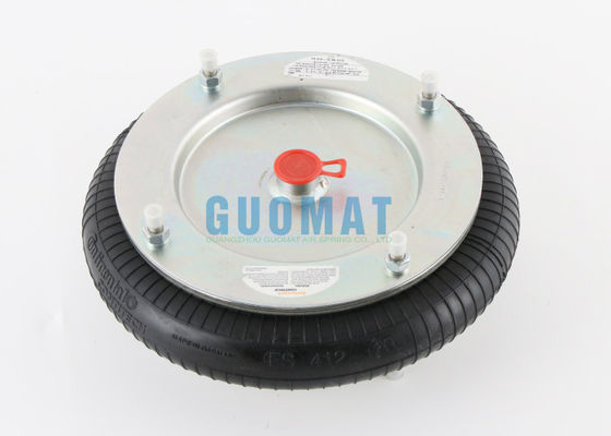 コンティテックコンボリションエアアクチュエーター FS412-10 G1/2 フレンジ付き産業用ゴムエアスプリング