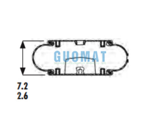 W013586920/W013587043 ファイアストンラバーエアスプリング 1B12-305 グッドイヤー工業用エアベローズ