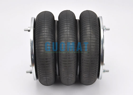 12インチ×3 ノーグレンゴムエアバッグ M/31123 産業機械 鋼鉄ボルト付きエアスプリング