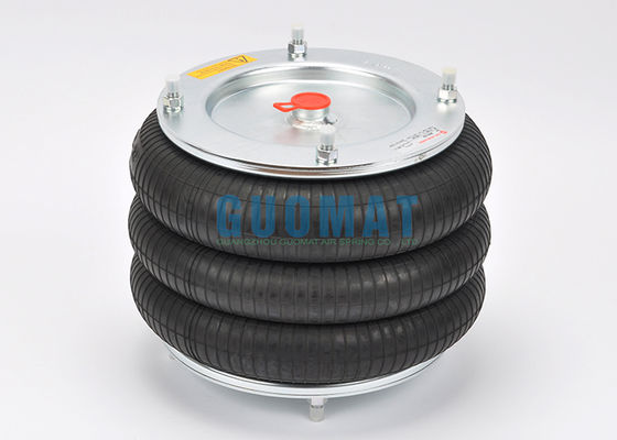 12インチ×3 ノーグレンゴムエアバッグ M/31123 産業機械 鋼鉄ボルト付きエアスプリング