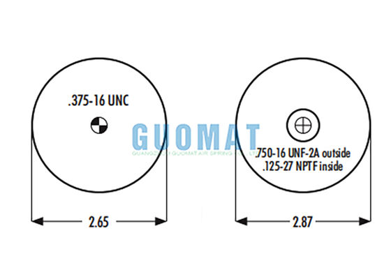 グッドイヤー 1S4-007 ゴムエアバッグ 懸垂 W023587001 ファイアストーン トラックキャビンのエアバッグ 交換