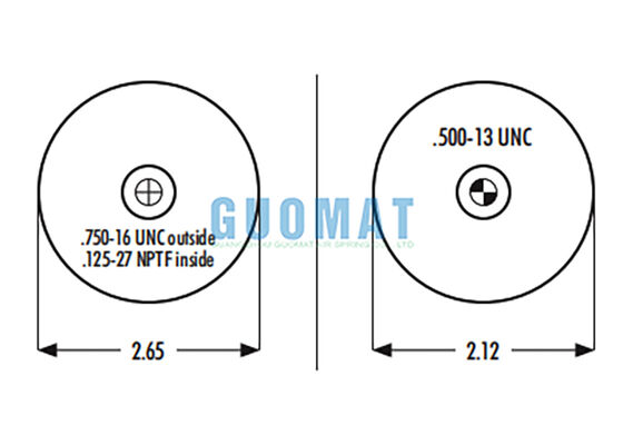 1S4-056 グッドイヤー サスペンションエアスプリング交換 W023587040 ファイアストーン キャブエアバッグ