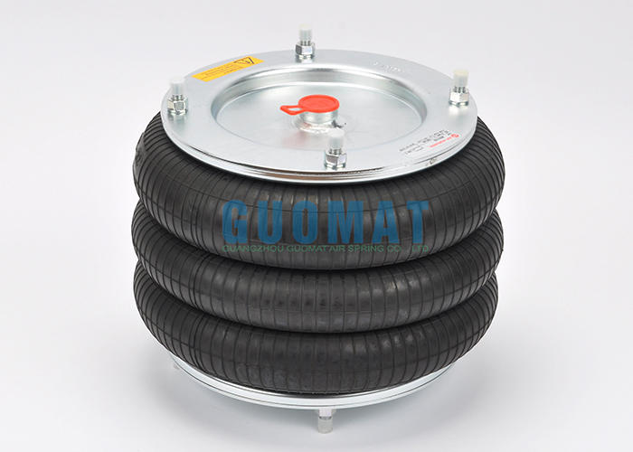 12インチ×3 ノーグレンゴムエアバッグ M/31123 産業機械 鋼鉄ボルト付きエアスプリング