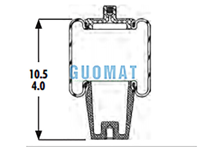 1S4-008 グッドイヤー キャビンの空気噴出ショック吸収器 W02-358-7010 ファイアストーン空気懸垂
