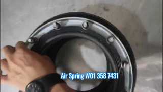 Firestone 空気ばね W01-358-7431 ダブル コンボリューテッド